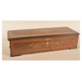 Antique 10-Play Swiss Music Box
