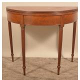 Sheraton-Style Mahogany Flip-Top Game Table