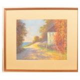 Edwin S. Clymer Signed Pastel