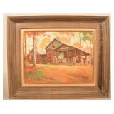 Mary Ellen Silkotch Signed Oil on Canvas