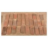 Antique Berks County, PA Redware Roofing Tile