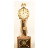 Eagle Finial Signed Horace Tifft Bango Clock