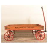 Antique "Auto-Wheel Coaster" Wood Wagon