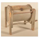 Painted Country Countertop Butter Churn