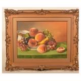 Eugene S. Reeser Oil on Canvas Still Life Painting