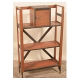 Antique Paint-Decorated Bookshelf