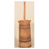 Primitive Wood Butter Churn