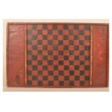 Antique Painted Checkerboard