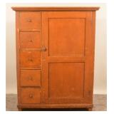 Pennsylvania Cupboard w/ Single Door & Drawers