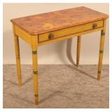 Early Paint-Decorated New York Dressing Table