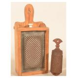 Excellent Antique Hanging Spice Graters