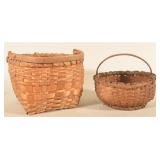 Antique Swing Handle & Egg Baskets