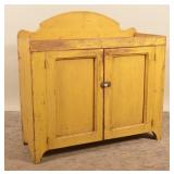Beautiful Mustard-Painted Pennsylvania Dry Sink