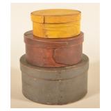Graduated Stack of Painted Pantry Boxes