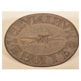 Antique Cumberland County, PA Carved Bag Stamp