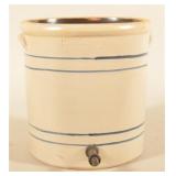 4-Gallon Cowden & Co. Stoneware Water Cooler