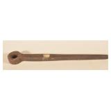 19th C. Signed J.F. Schmid Bolt Header