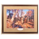 Strain Numbered Civil War Print "Rose Hill Raid"