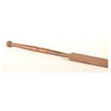 Massive Early Wrought Iron Hand Slick