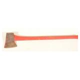 Marked Spiller, Oakland (Maine) Felling Axe