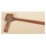 W. Brady Cast Steel Post Hole Axe