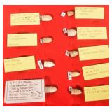 Collection Union & Confederate Civil War Bullets