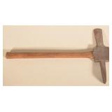 Unusual Double Bit Post Hole Axe
