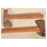 Two Signed Stohler Lebanon County, PA Hatchets