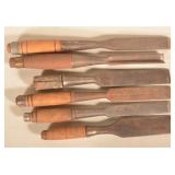 Collection of Woodworking Chisels