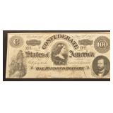 1862 Series $100 Confederate Lucy Pickens Note