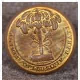 Civil War Dug South Carolina Coat Button