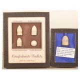 Confederate Civil War Dug Bullets