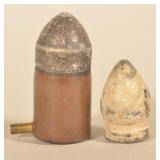 .40 cal. LeMat French Bullet & Pinfire Cartridge
