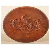 Signed Gary Casteel "CSA" Wall Plaque