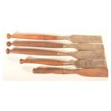 Five Signed Slicks Woodworking Tools