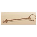 Antique Wrought Iron Water Pump Spout Hanger