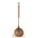 Antique Decorated Wrought Iron Ladle