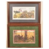 Dale Gallon Battle of Gettysburg Framed Prints