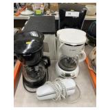 Coffee Pots w/ Step Stool