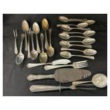 23 Pieces of Sterling Silver Flatware