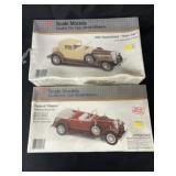 (2) Scale Model Diecast Model Kits