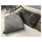 2 Vintage Automotive Seat Frames