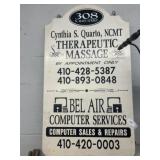 Paint Decorated Sign