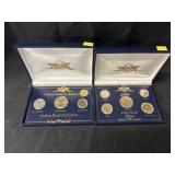Grouping of Gold Plated & Vintage U.S. Coins