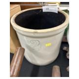 No. 2 Straight-Sided Storage Crock
