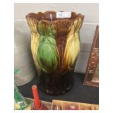 Antique Pottery Umbrella Stand