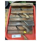 5 Wooden Molding Planes