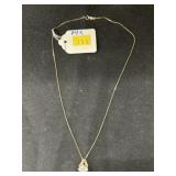 14K Gold Necklace w/ Pennant