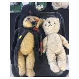 (2) Antique Mohair Teddy Bears