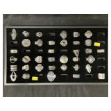Assortment Costume Jewelry Rings